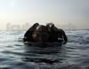 rebreather divers diving the zenobia